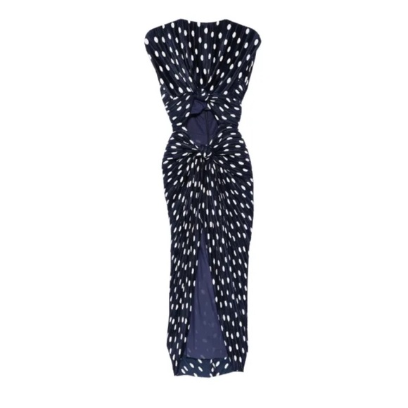 Cult Gaia Aira polka dot-pattern midi dress - Picture 2 of 4